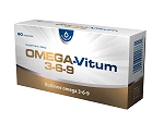 Omega-Vitum 3-6-9 kapsułki ze składnikami wspierającymi utrzymanie prawidłowego poziomu cholesterolu, 60 szt.