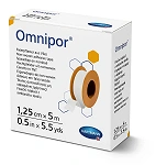 Plaster OMNIPOR włókninowy na kółku, 1,25 cm x 5 m