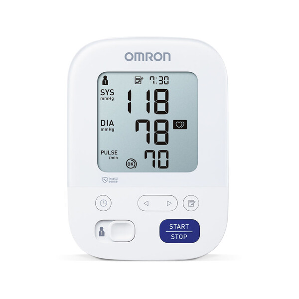 Omron M3 Comfort automatyczny ciśnieniomierz ramieniowy , do monitorowania ciśnienia w warunkach domowych, 1 szt.