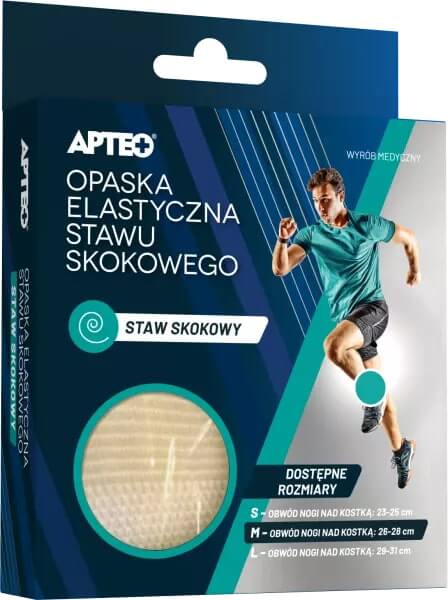 Opaska elastyczna APTEO CARE stawu skokowego rozmiar M, 1 szt.