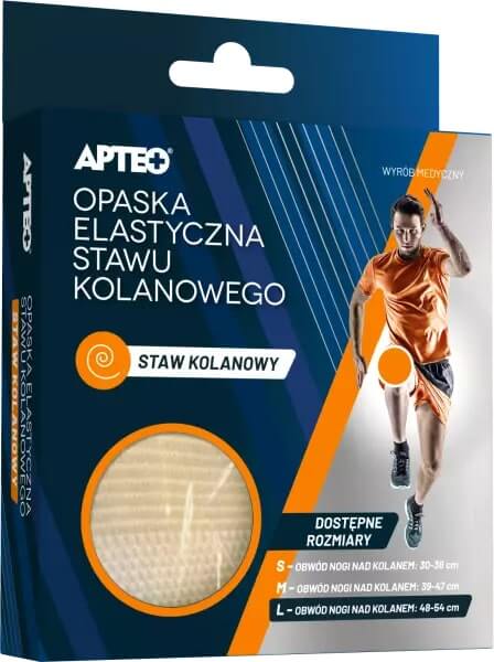 Opaska elastyczna APTEO CARE, stawu kolanowego rozmiar L, 1 szt.