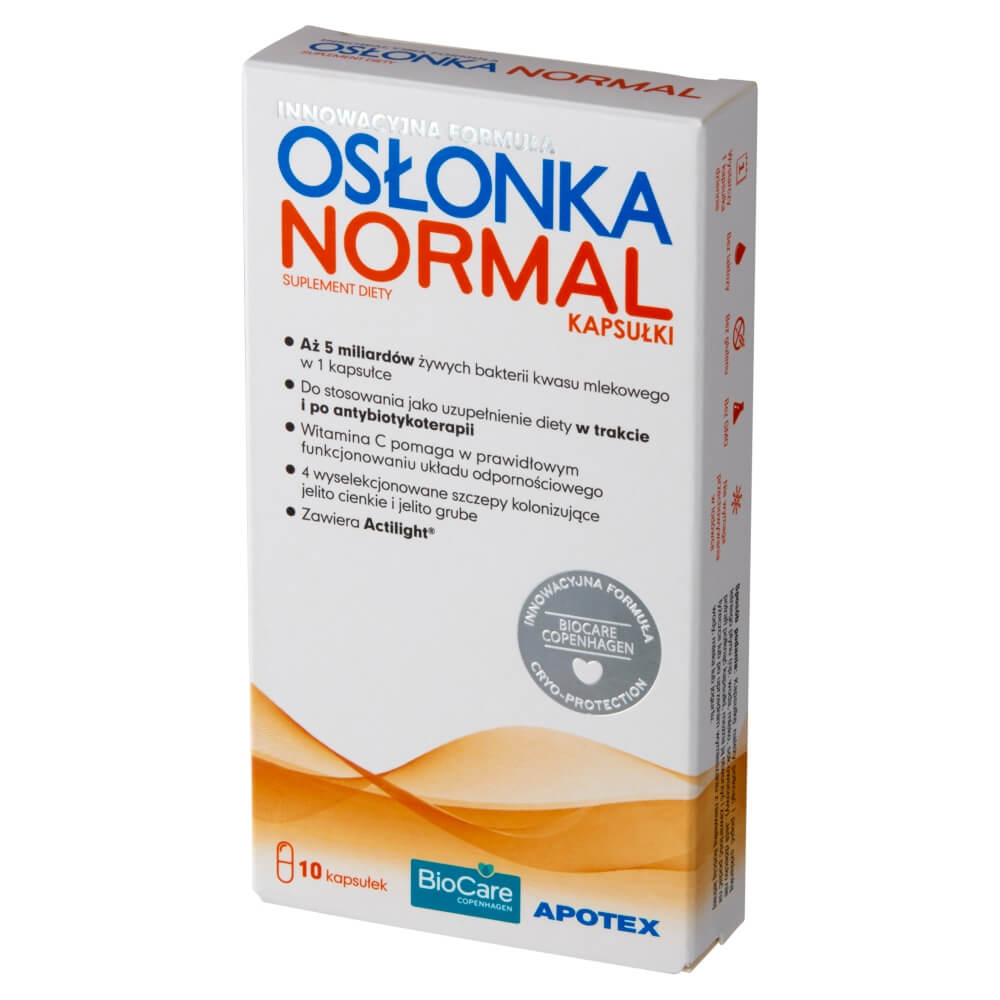 Osłonka Normal, kapsułki, 10 szt.
