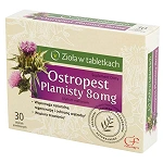Ostropest plamisty, tabletki dla osób dbających o zdrowie wątroby i dróg żółciowych, 30 szt.