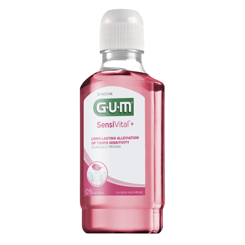 SUNSTAR GUM SensiVital+, płyn do jamy ustnej, 300 ml