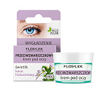 Flos-Lek Przeciwzmarszczkowy krem pod oczy ze świetlikiem i kwasem hialuronowym, 15 ml