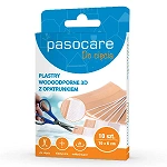 Pasocare plaster wodoodporny z opatrunkiem 3D do cięcia, o wymiarach 10 x 6 cm, 10 szt.