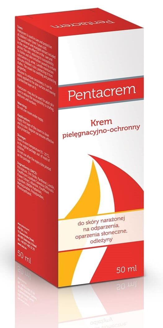 PENTACREM, krem do pielęgnacji skóry dzieci i niemowląt, 50 ml