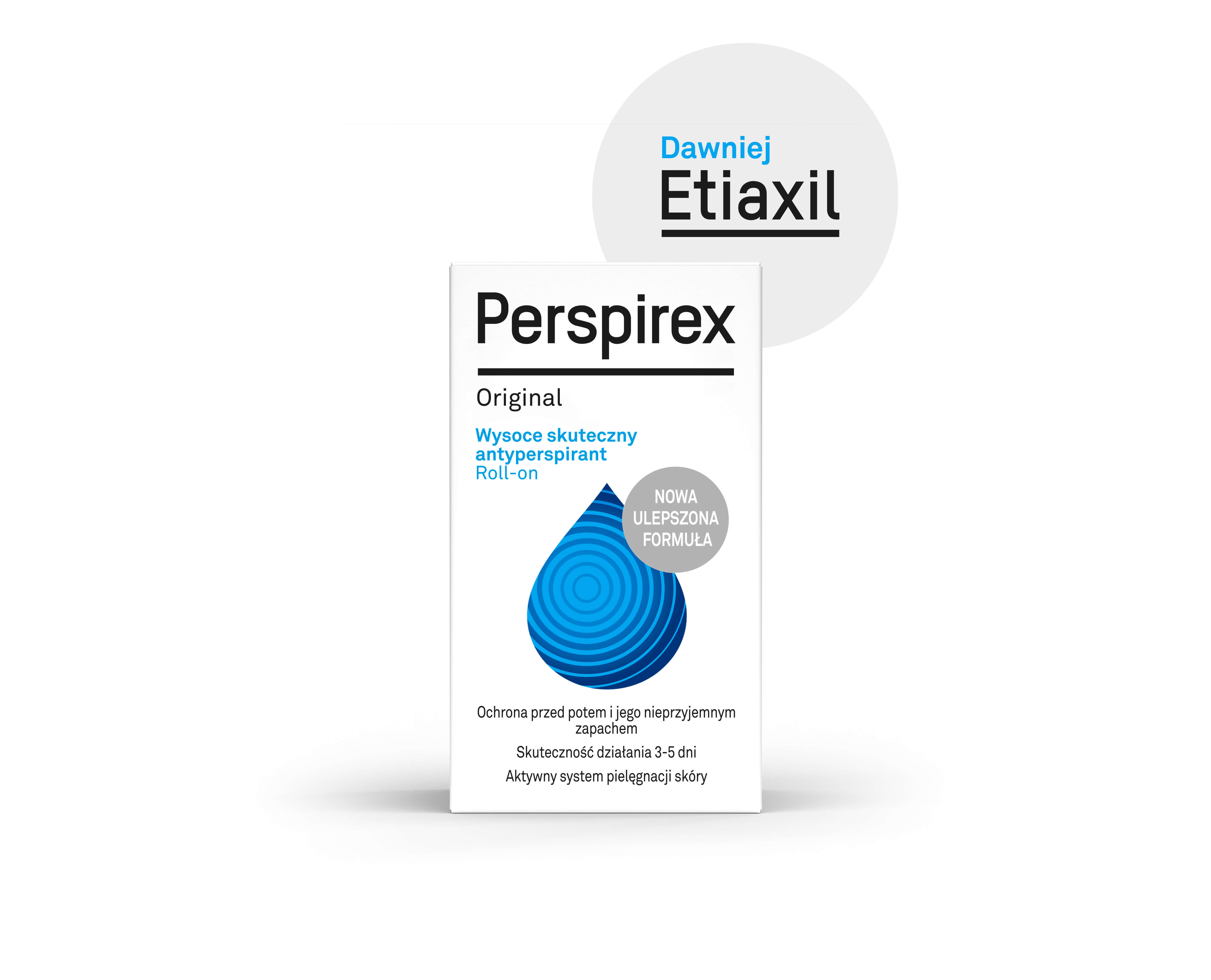 Antyperspirant  Perspirex Original, ochrona przed potem i nieprzyjemnym zapachem, 20 ml