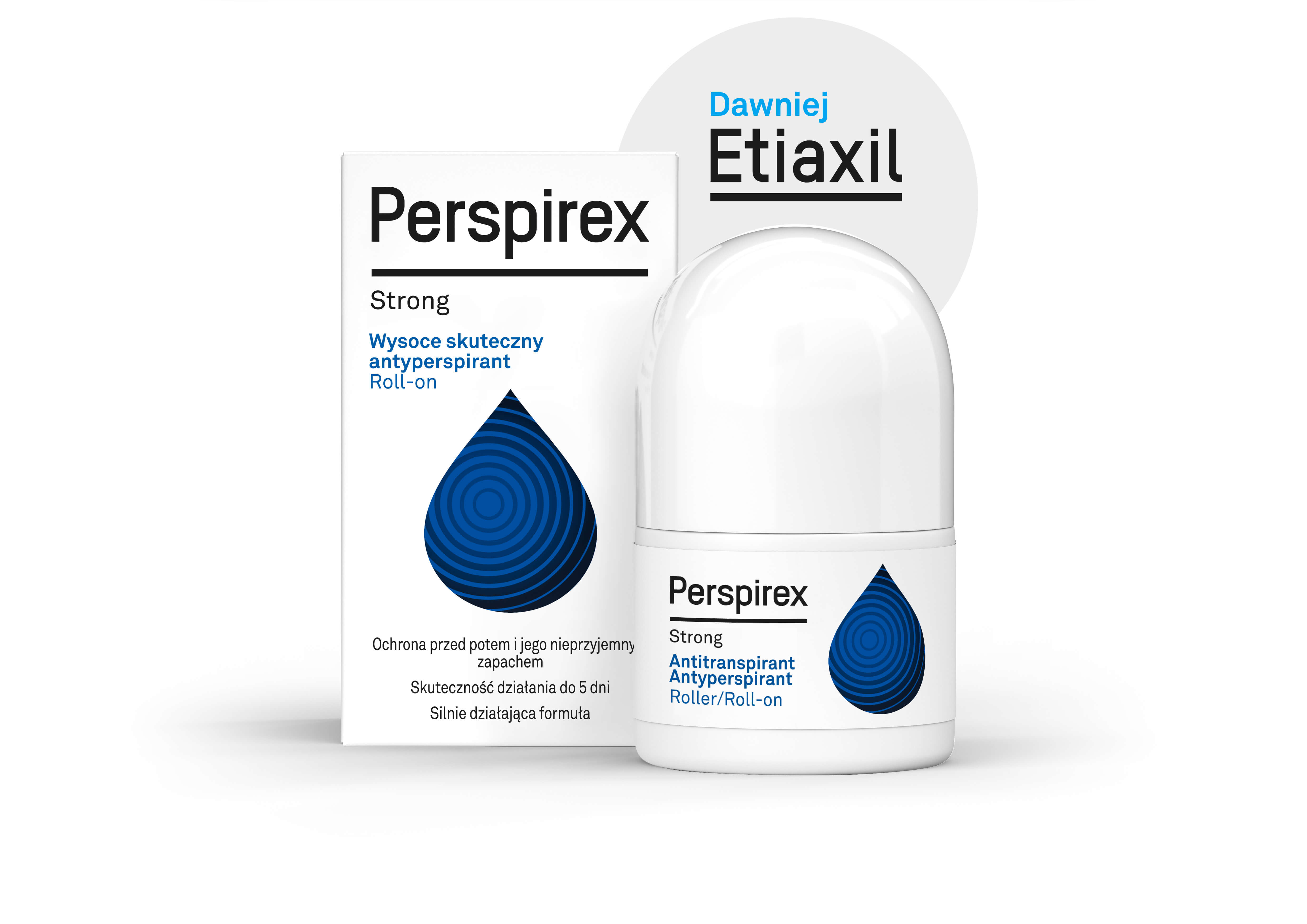 Antyperspirant  Perspirex Strong, ochrona przed potem i nieprzyjemnym zapachem, 20 ml