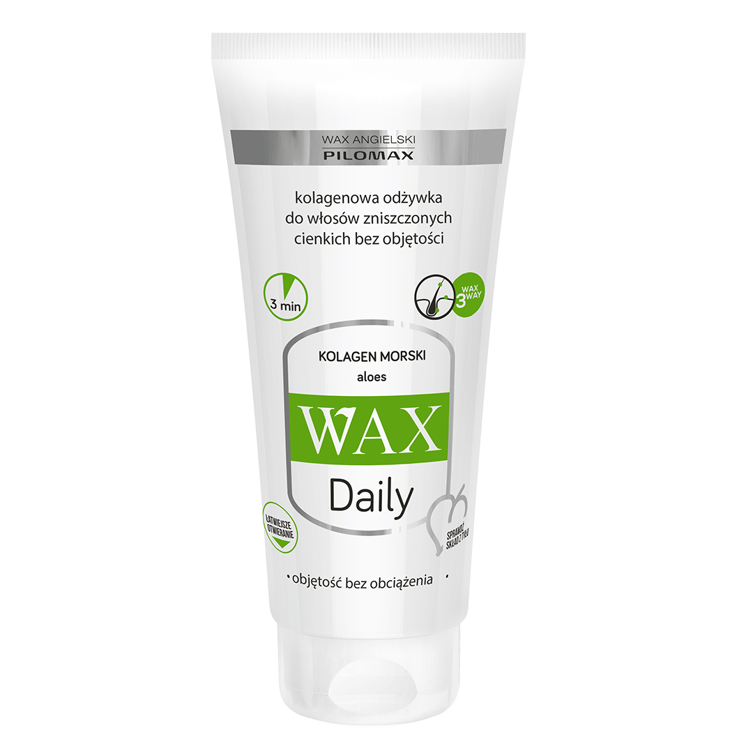 WAX Pilomax Daily odżywka kolagenowa do włosów cienkich, 200 ml