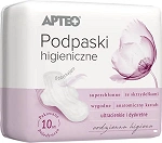 Podpaski higieniczne APTEO ze skrzydełkami, 10 szt.