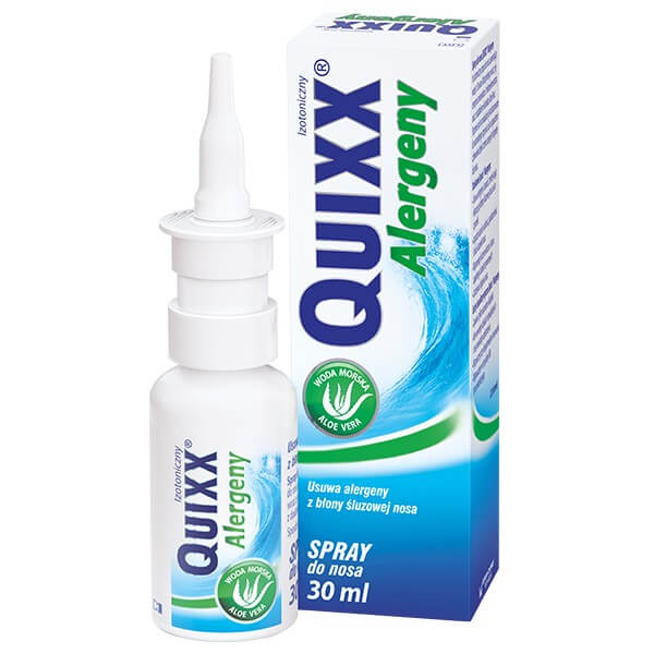 Quixx Alergeny spray do nosa na objawy alergii, 30 ml