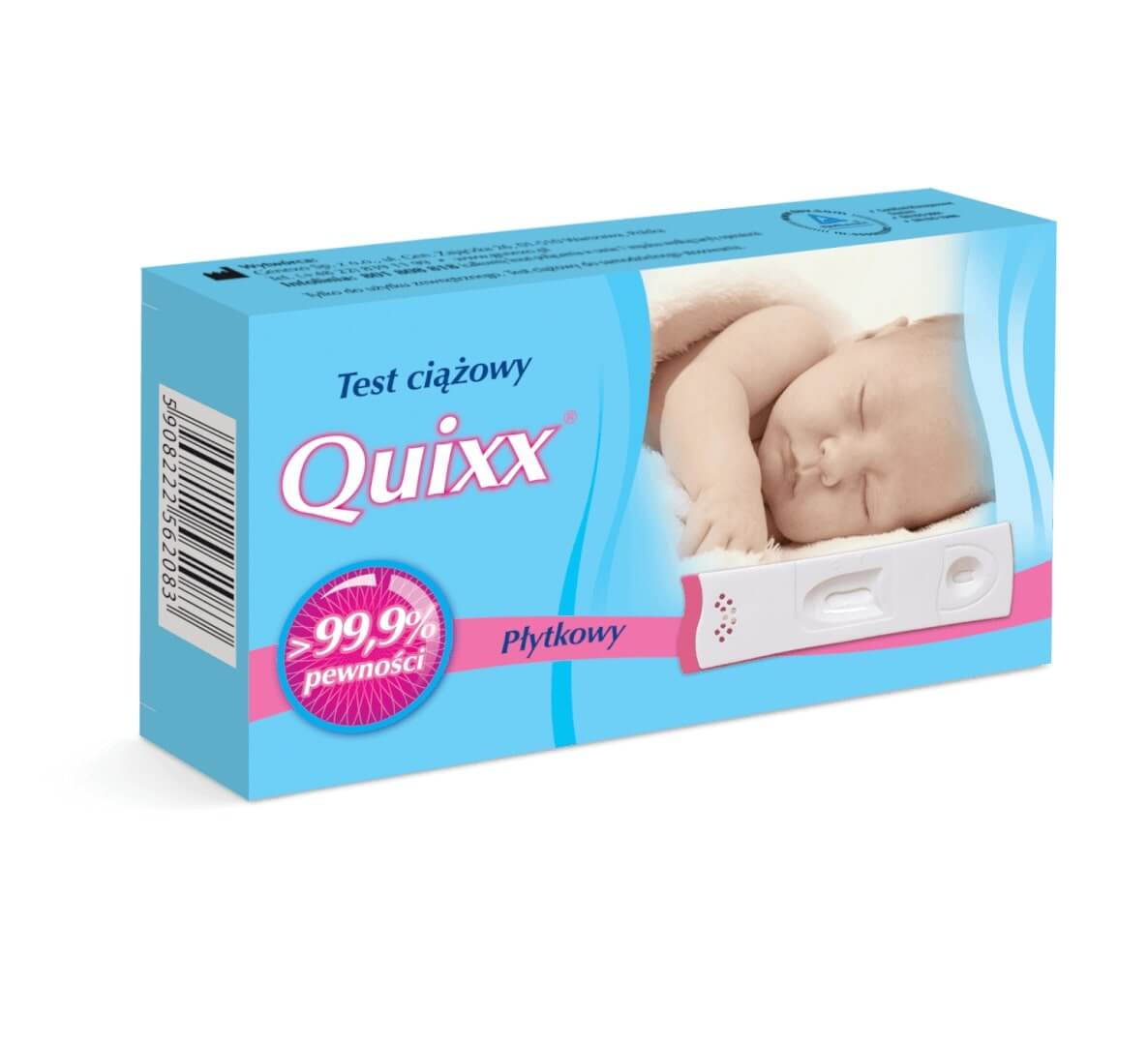 Test ciążowy QUIXX płytkowy, 1 szt.