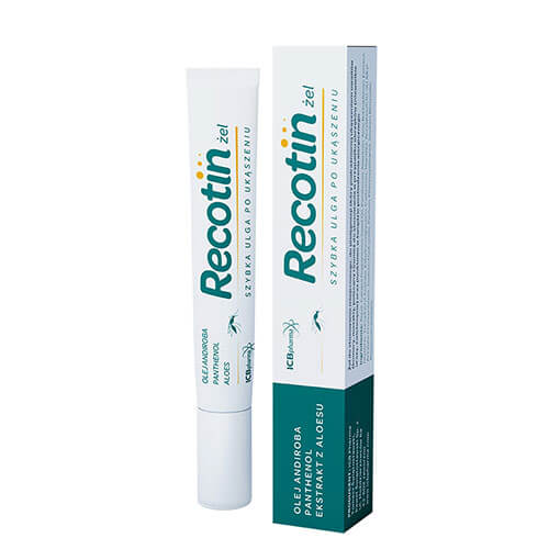 Recotin, żel po ukąszeniach owadów, 20 ml