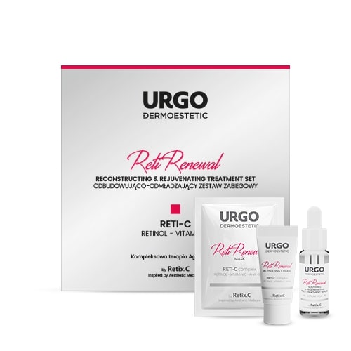 URGO DERMOESTETIC Reti Renewal, zestaw kosmetyków