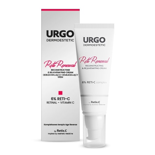 URGO DERMOESTETIC Reti Renewal, krem odbudowująco-odmładzający, 45 ml