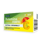 Rutamina C Forte tabletki ze składnikami wspierającymi odporność, 150 szt.