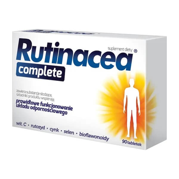 Rutinacea Complete, tabletki z witaminą C, 90 szt.