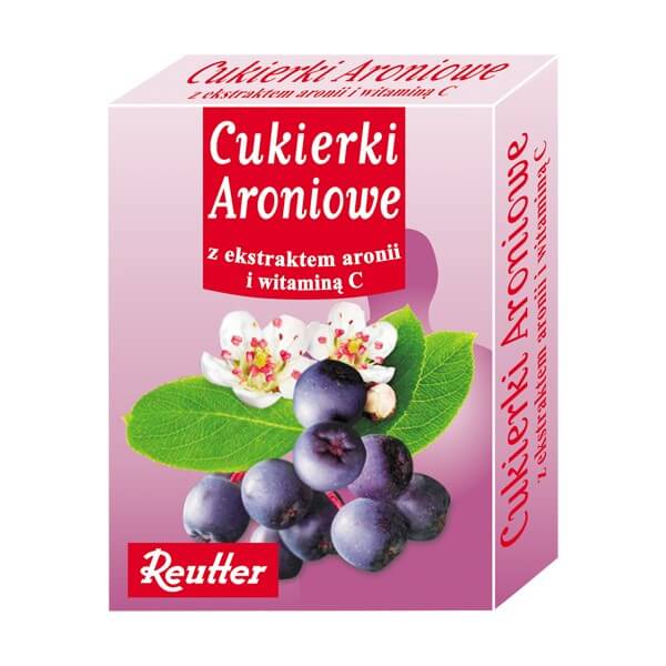 Cukierki Aroniowe z witaminą C, 50 g