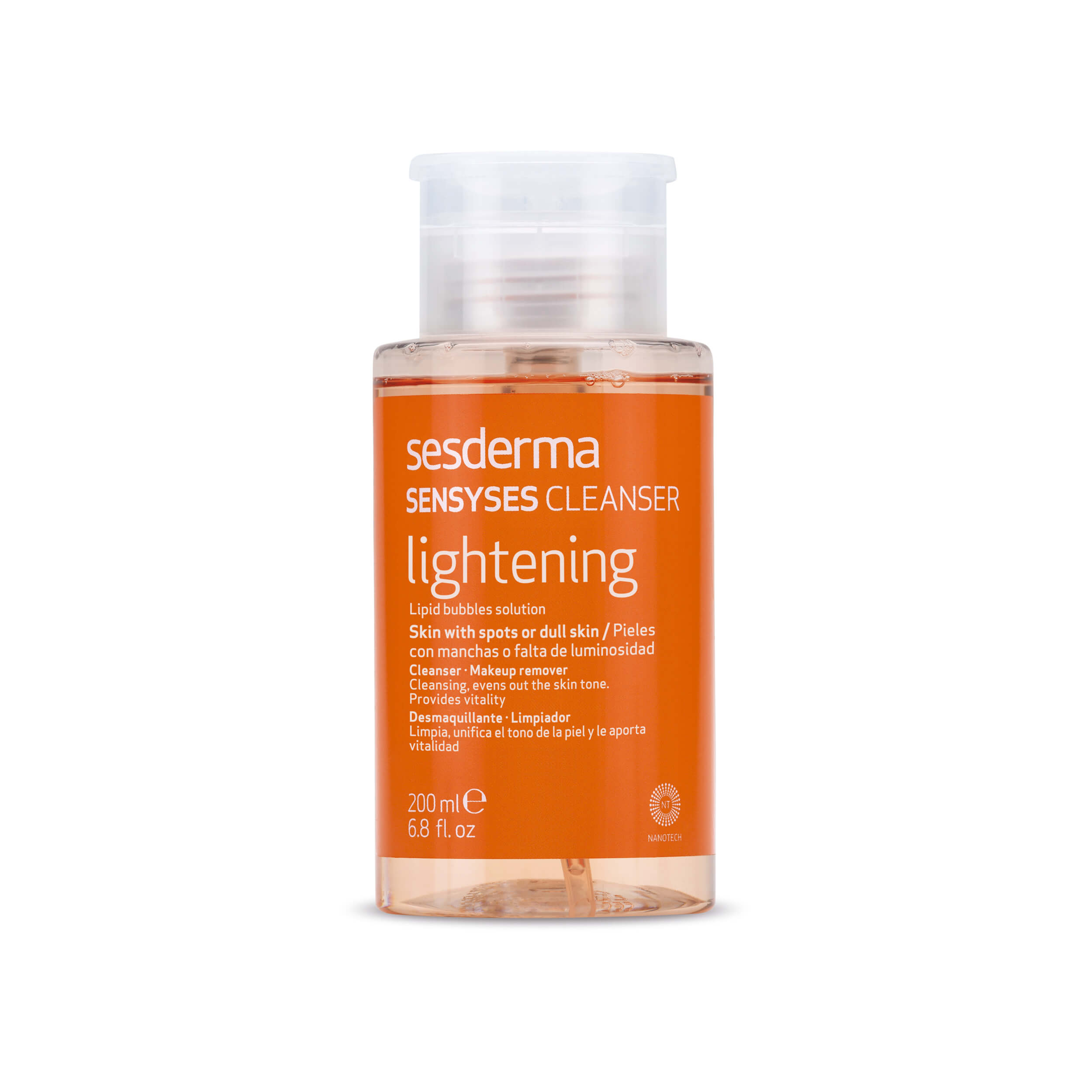 SESDERMA SENSYSES LIGHTENING CLEANSER, płyn do demakijażu, 200 ml