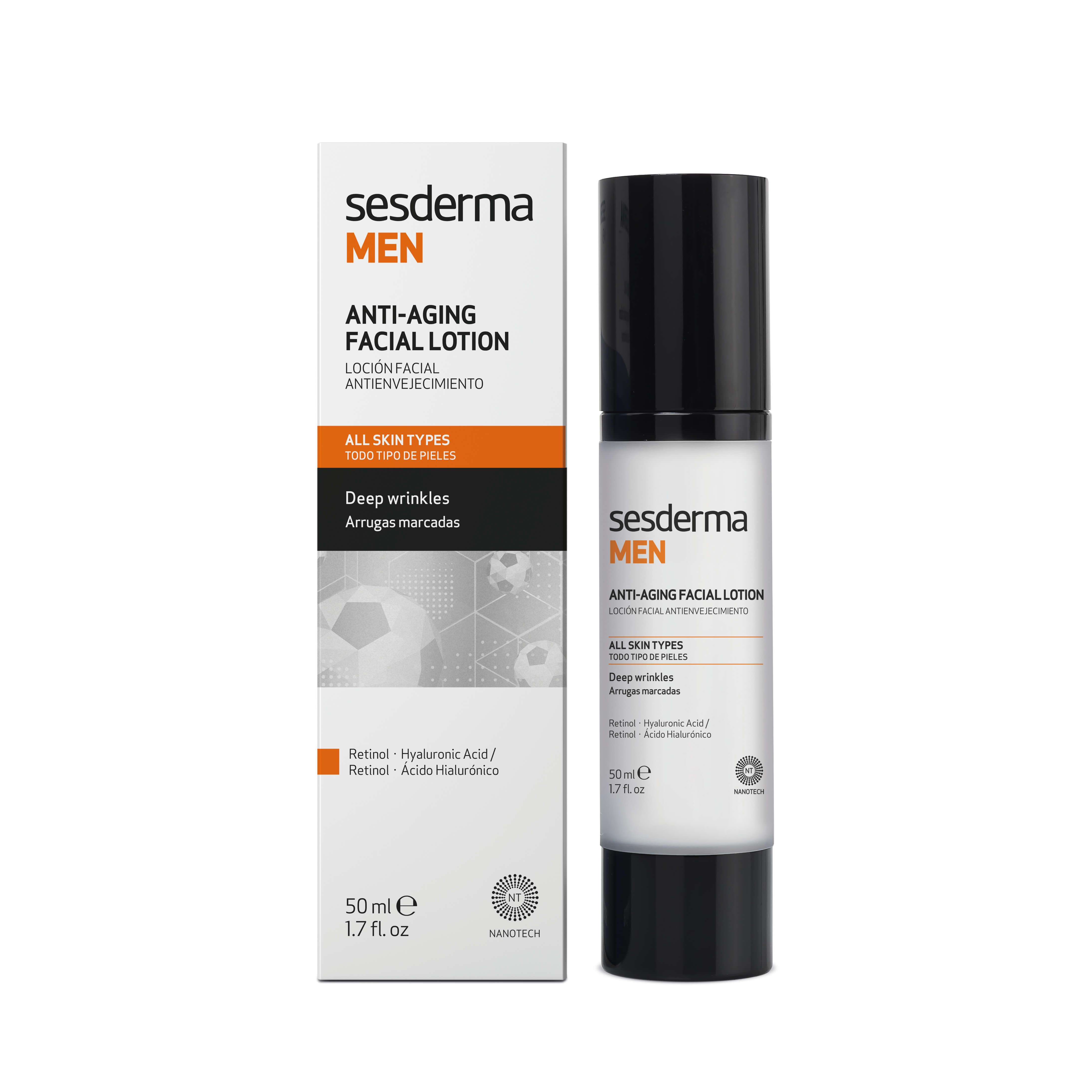 SESDERMA MEN krem przeciwzmarszczkowy dla mężczyzn, 50 ml