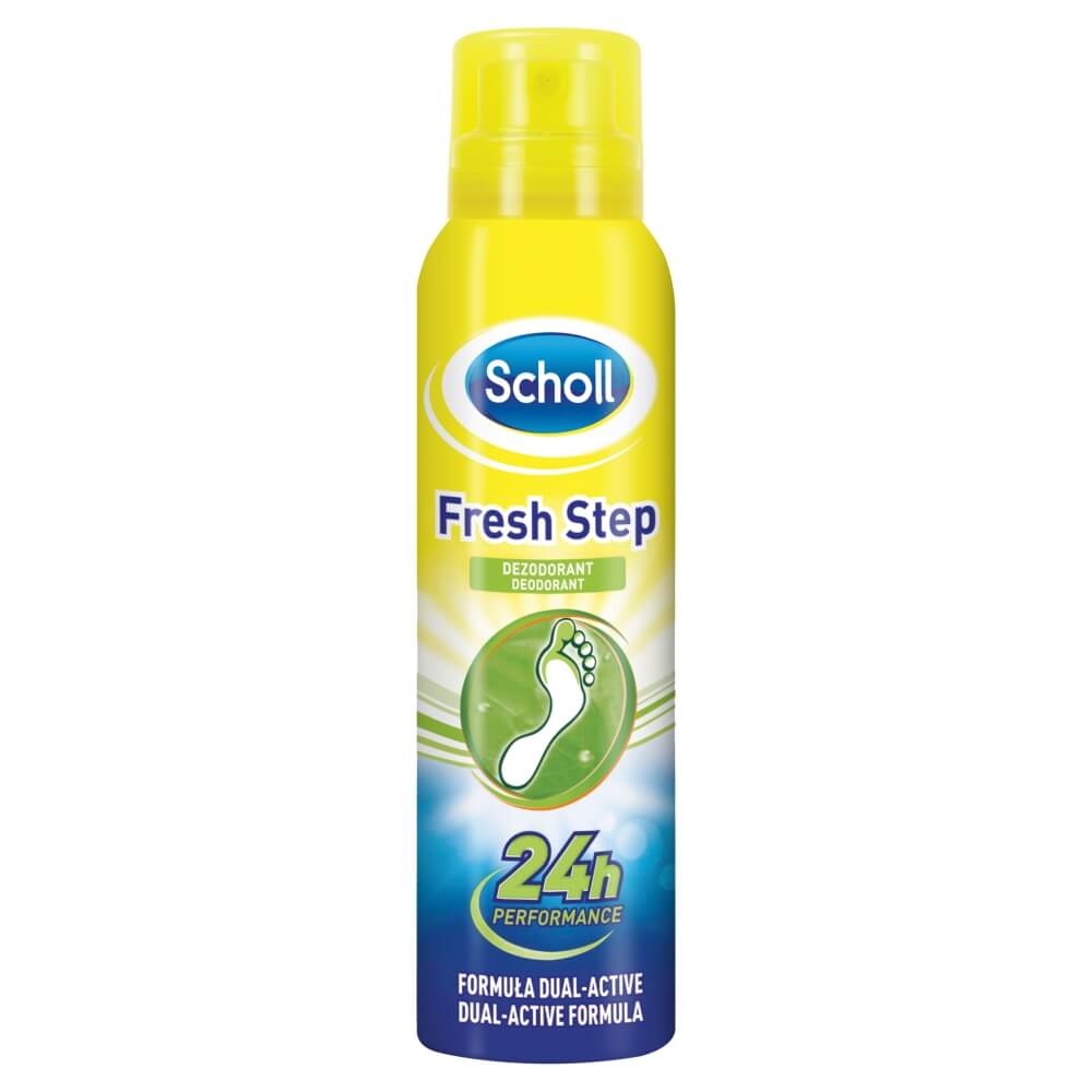Scholl Fresh Step , dezodorant odświeżający do stóp, 150 ml