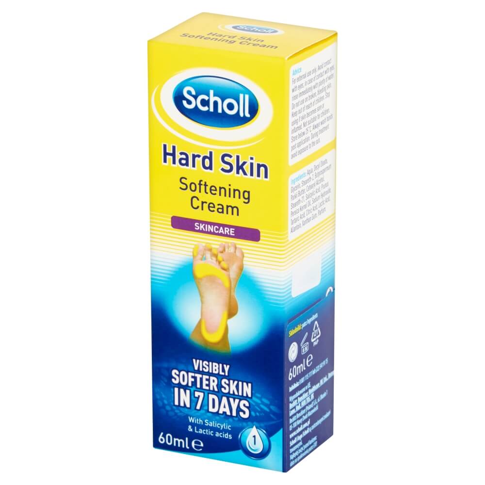 Scholl Krem, zmiękczający do twardej skóry, 60 ml