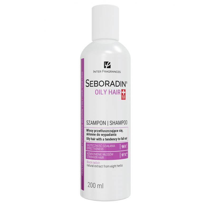 Seboradin Oily Hair , szampon do włosów przetłuszczających się, 200 ml