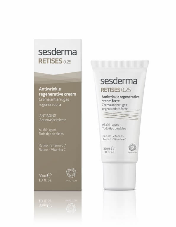 SESDERMA RETISES 0.25, krem przeciwzmarszczkowy na noc, 30 ml
