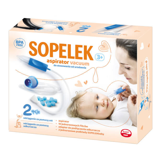 SOPELEK 3 Aspirator vacuum , zestaw, 1 szt.