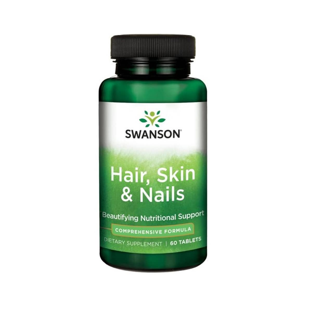 Swanson Włosy skóra paznokcie, kapsułki ze skrzypem polnym i choliną, 60 szt.