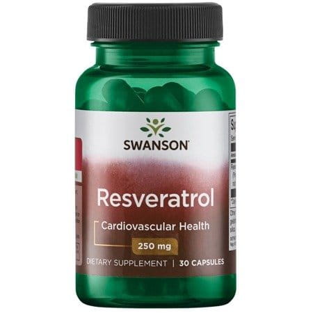 Swanson Resweratrol 250 mg, kapsułki, 30 szt.