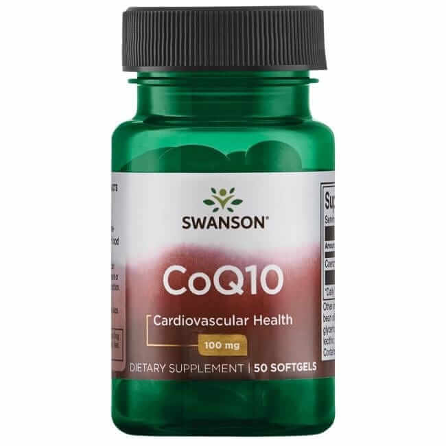 Swanson CoQ10, kapsułki zawierające koenzym Q10, 50 szt.