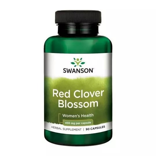 Swanson Red Clover Blossom 430 mg, kapsułki z czerwoną koniczyną, 90 szt.