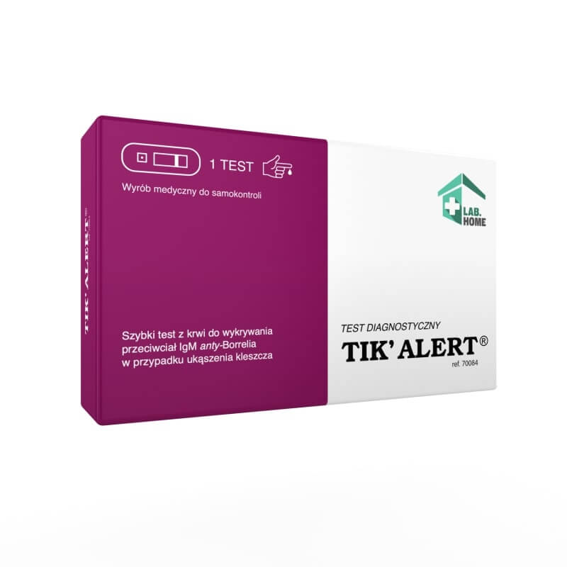 TIK'ALERT , test na boreliozę z krwi, 1 szt.