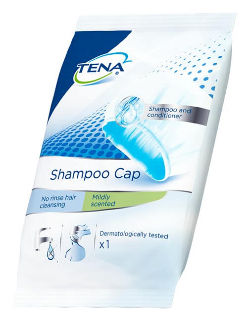 TENA Shampoo Cap,  czepek do mycia włosów, 1 szt.