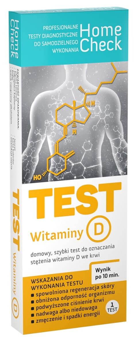 Home Check TEST Witaminy D , domowy, 1 szt.