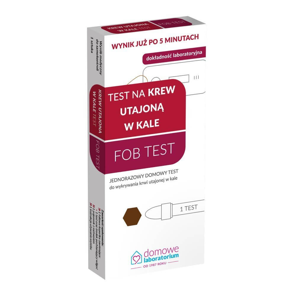 Test Krew Utajona w Kale, domowy kasetkowy, 1 szt.