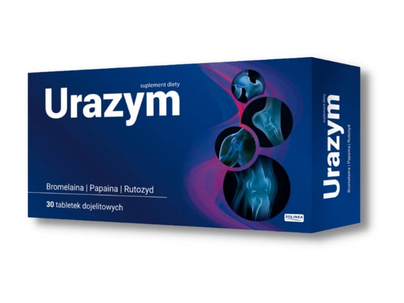 Urazym, tabletki dojelitowe dla osób zmagających się z kontuzjami, 30 szt.