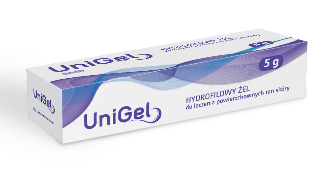 UniGel Apotex , żel na powierzchowne rany skórne, 5 g
