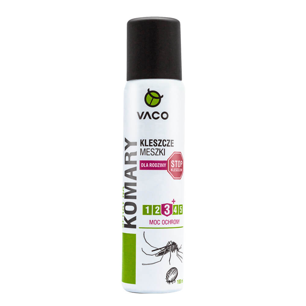 VACO,  spray na komary, kleszcze i meszki, 100 ml