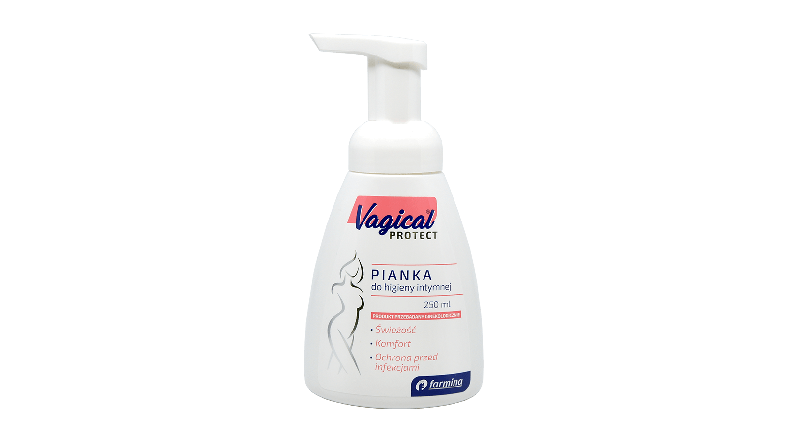Vagical Protect pianka myjąca do higieny intymnej, 250 ml
