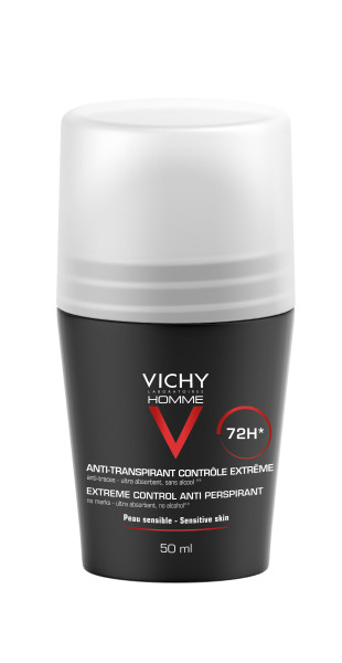 Vichy HOMME 72H dezodorant w kulce, 50 ml