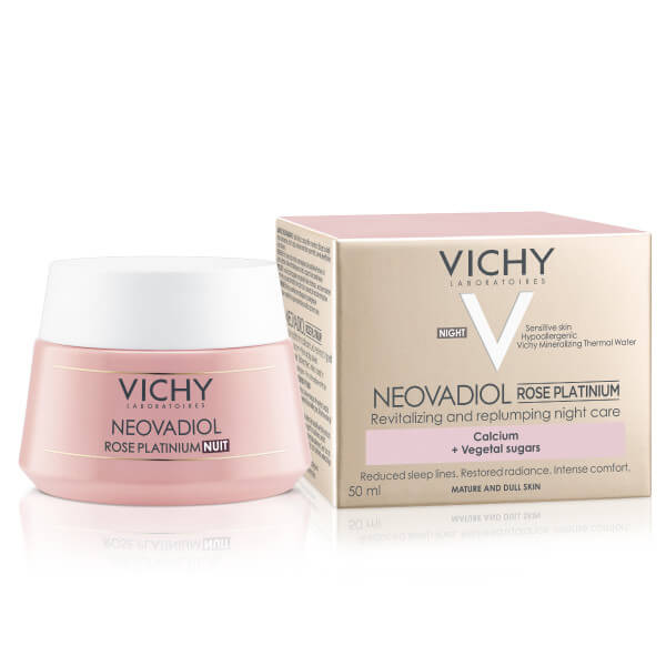 Vichy Neovadiol Rose Platinium, krem na noc do skóry dojrzałej, 50 ml