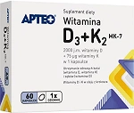 Witamina D3+K2 MK-7 APTEO kapsułki, 60 szt.