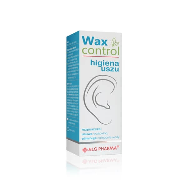 Wax control spray do uszu rozpuszczający i usuwający woskowinę, 15 ml