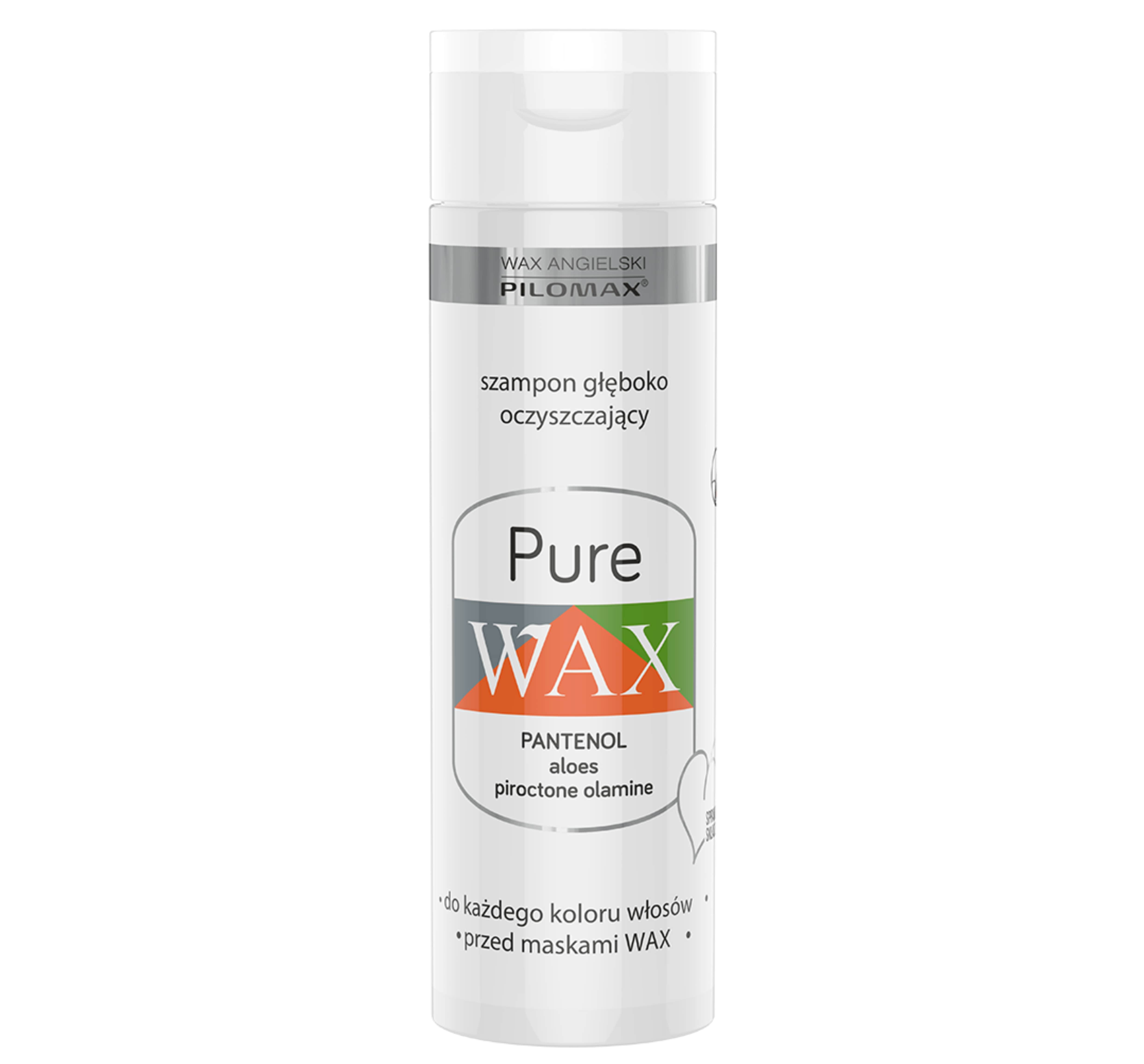 WAX Pilomax Pure, szampon głęboko oczyszczający, 200 ml