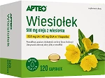 Wiesiołek APTEO kapsułki ze składnikami wspomagającymi zdrowy wygląd skóry, 120 szt.