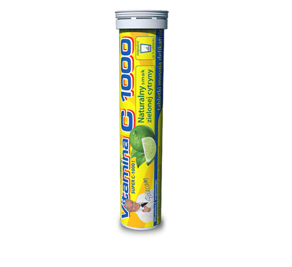 Vitamina C 1000, tabletki musujące, 20 szt.