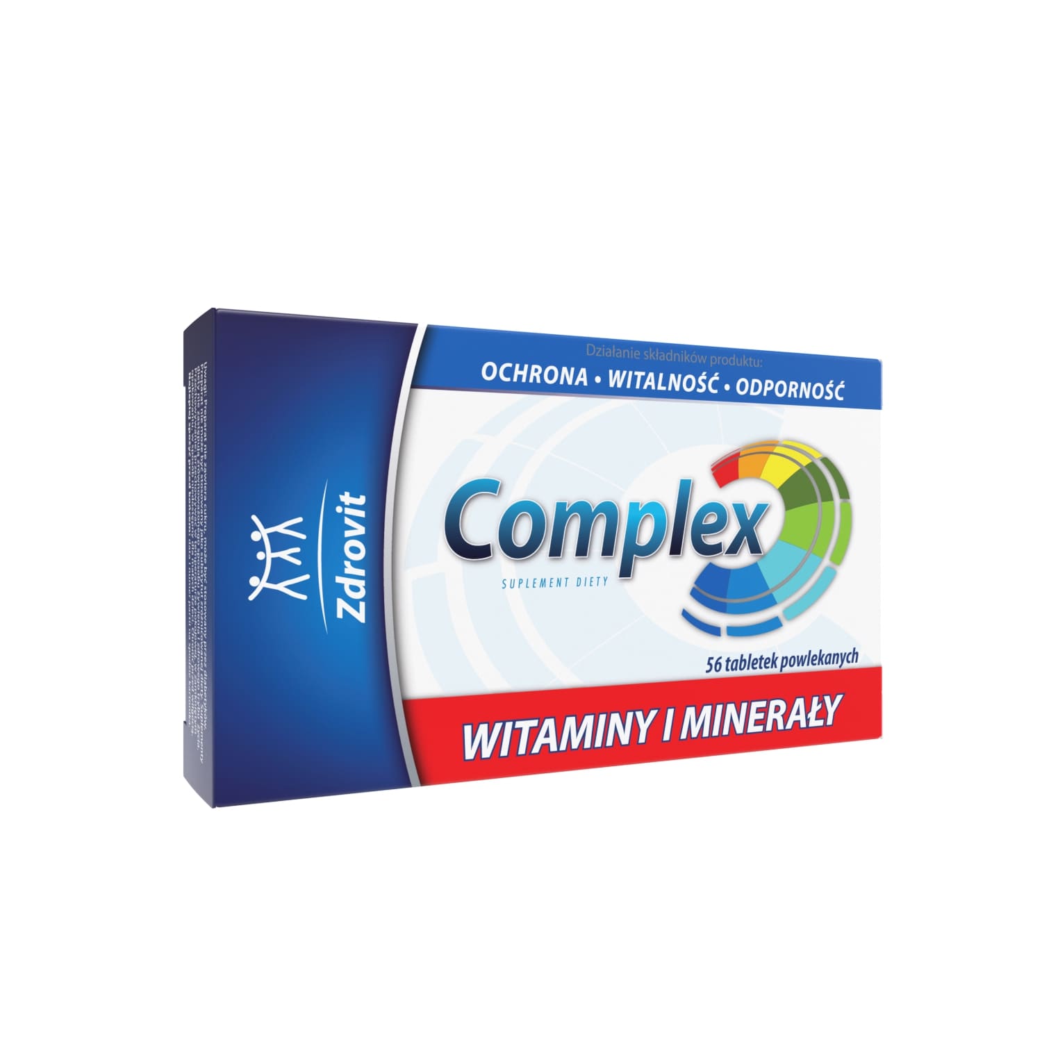 Zdrovit Complex Witaminy i Minerały, tabletki powlekane, 56 szt.